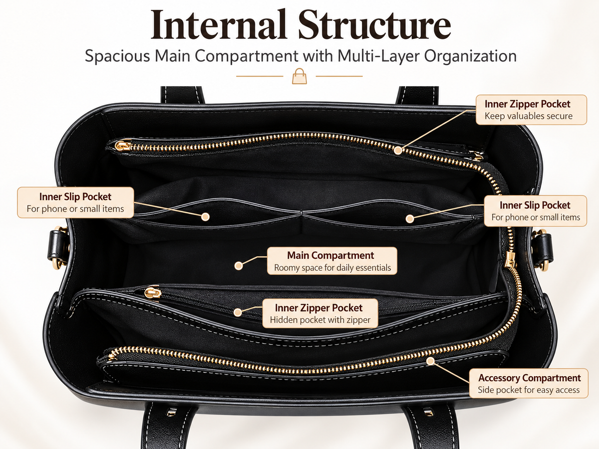 Structured Everyday Work Handbag
